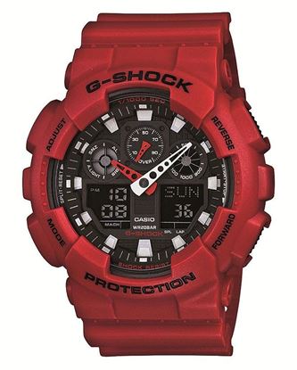 Picture of CASIO卡西欧 G-SHOCK GA-100B-4AJF 光能防水运动男表