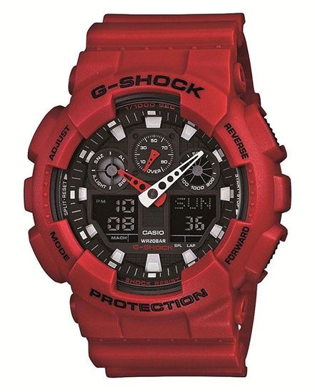 Picture of CASIO卡西欧 G-SHOCK GA-100B-4AJF 光能防水运动男表