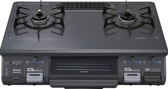 Picture of Rinnai林内KGM64DGR燃气灶液化气/天然气用KGM64DGL右/左强火